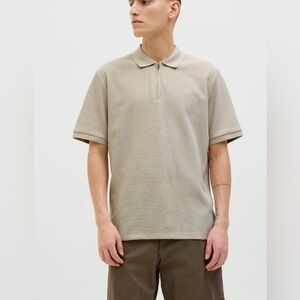 Jack and Jones Men's Standard Polo Flat Collar Size Small NWOT